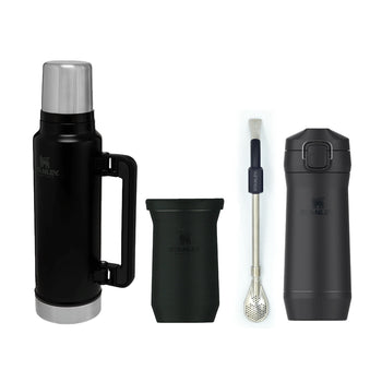 Pack Matero Negro 1.4 lt con Despolvillador