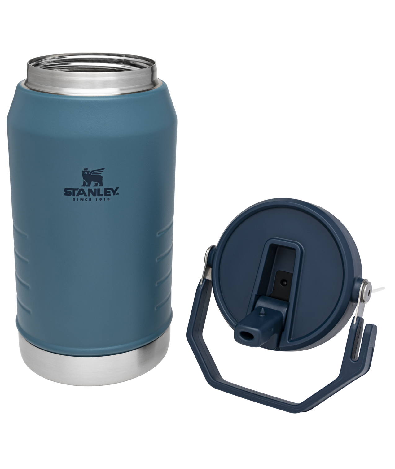 Botellón Hidratación con bombilla Azul | 1,9 lt