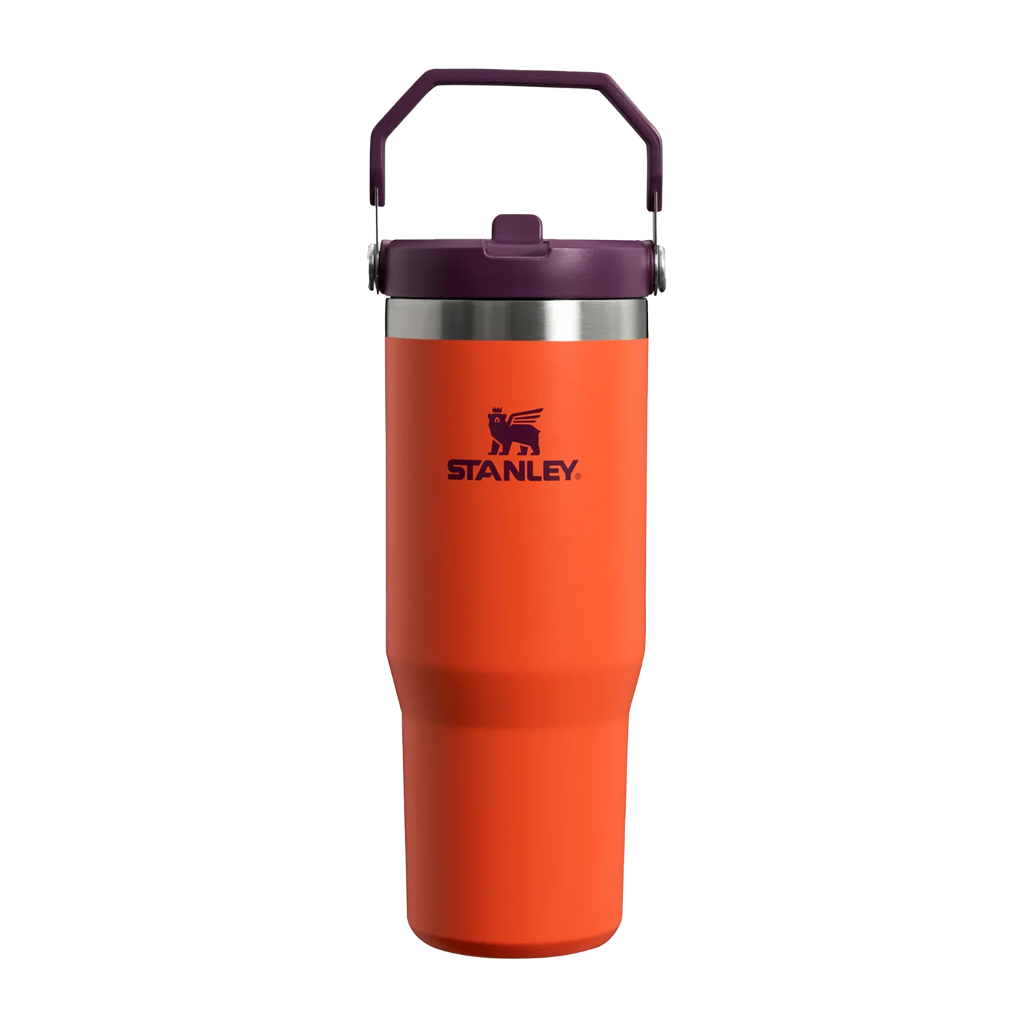 Botella Térmica Stanley Flip Straw Tigerlily Plum | 887 ml