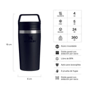 Mug Cafe To Go Black 2.0 | 354 ml