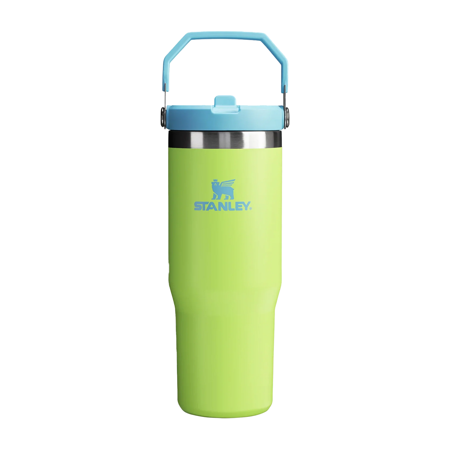 Botella Térmica Stanley Flip Straw Bright Lime | 887 ml