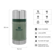 Termo Comida Stanley Classic Verde | 709 ml