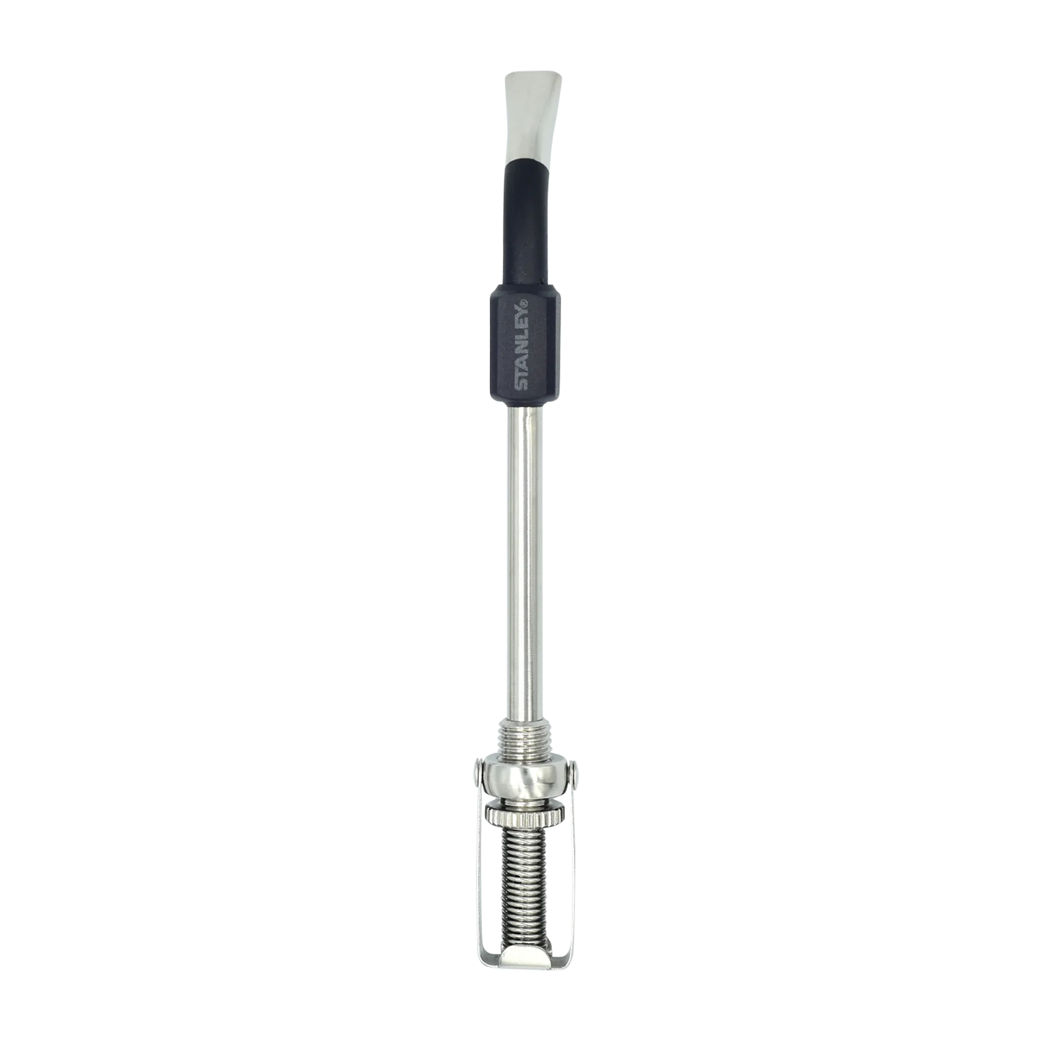 BOMBILLA PARA MATE SPRING NEGRO
