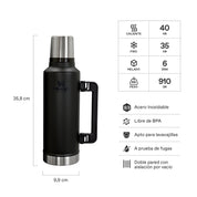 Termo Stanley Classic Black 2.0 | 1.4 LT
