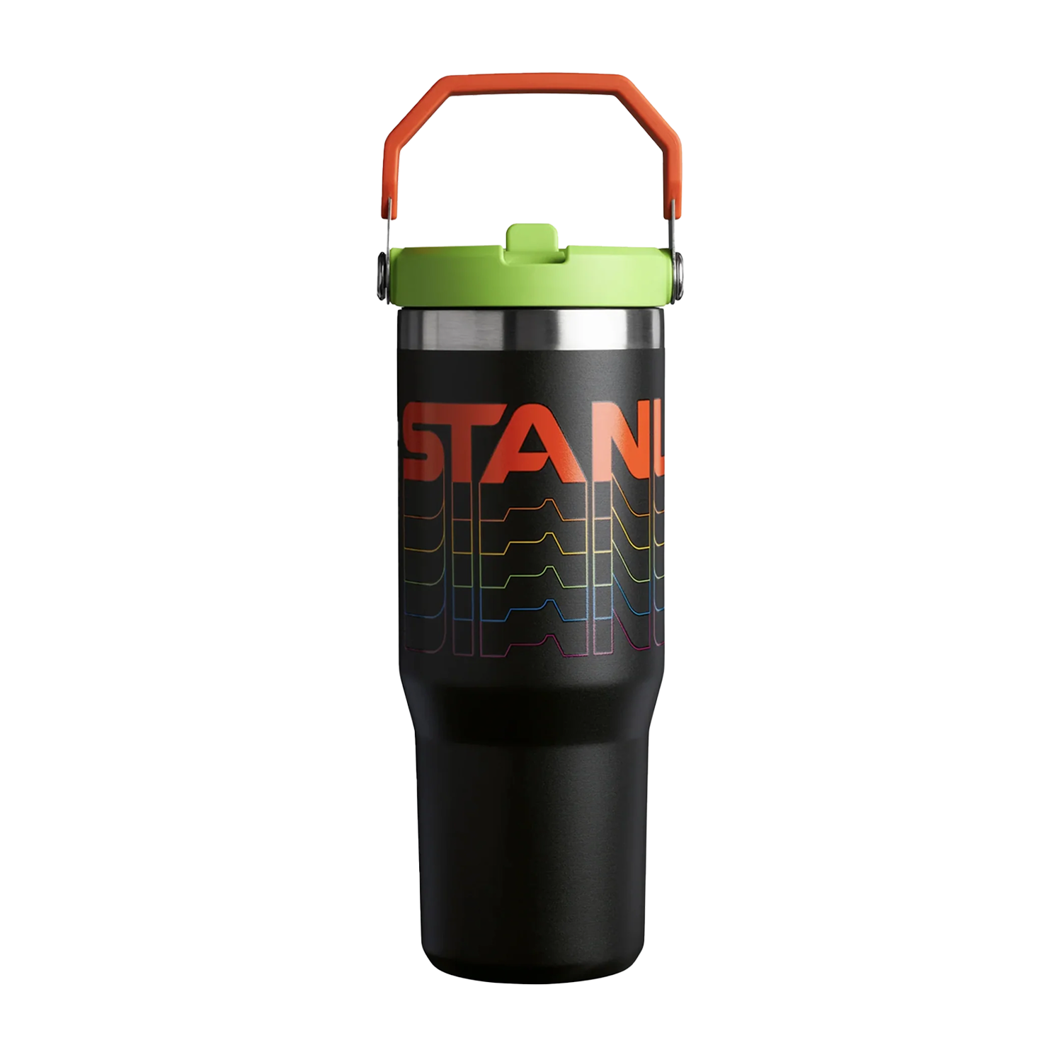 Botella Térmica Stanley Flip Straw Black Reverb | 887 ml