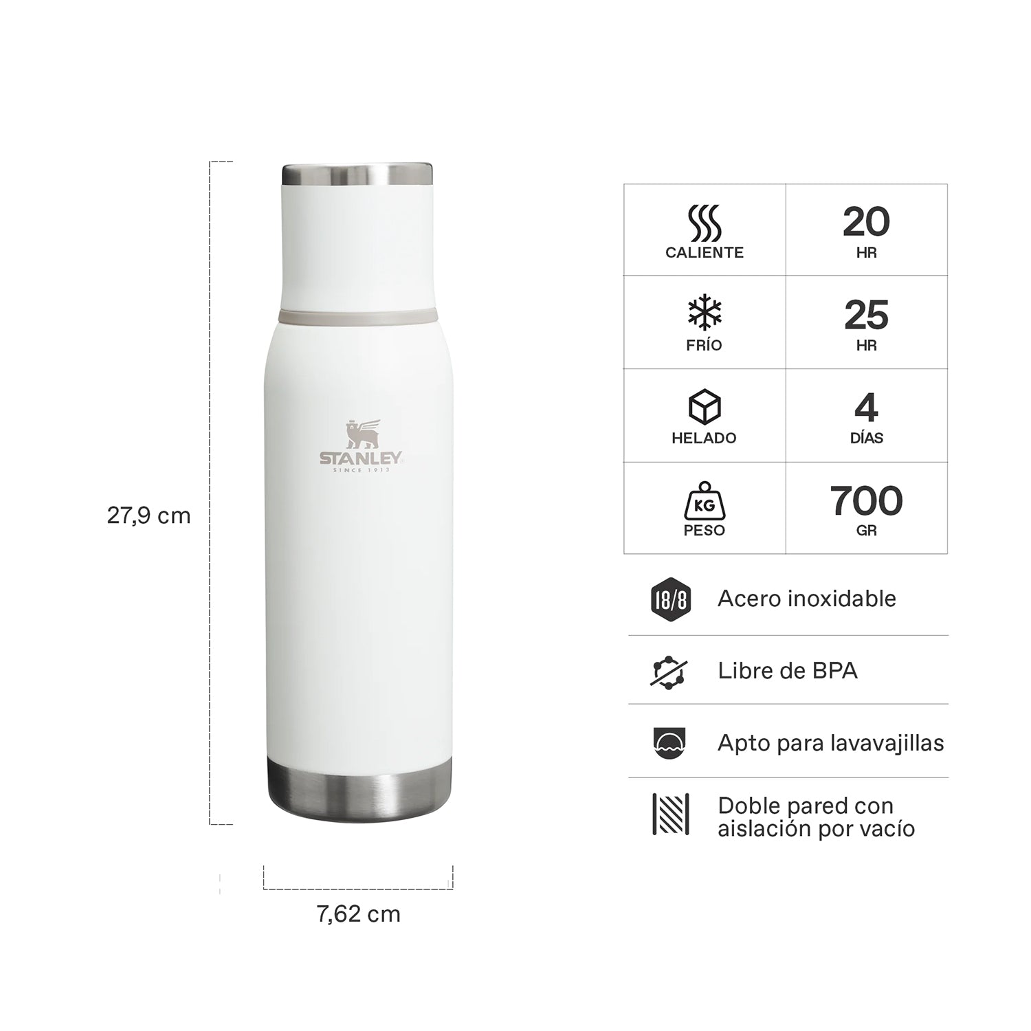 Termo Stanley Adventure To-Go Frost | 750 Ml
