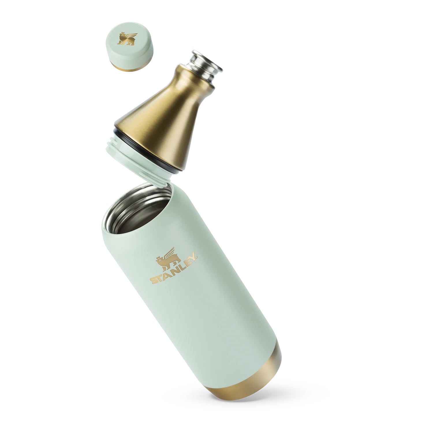 Botella Térmica All Day Slim Gilded Celadon | 591 ml
