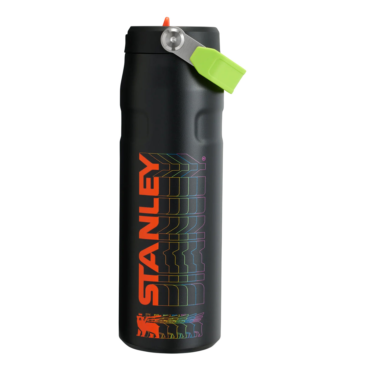 Botella Térmica Stanley Flip Straw Aerolight Black Reverb | 710 ml
