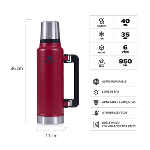 TERMO STANLEY CLASSIC LAVA | 1.4 LT