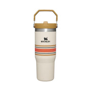 Botella Térmica Stanley Flip Straw Varsity Cream Mesh | 887 ml