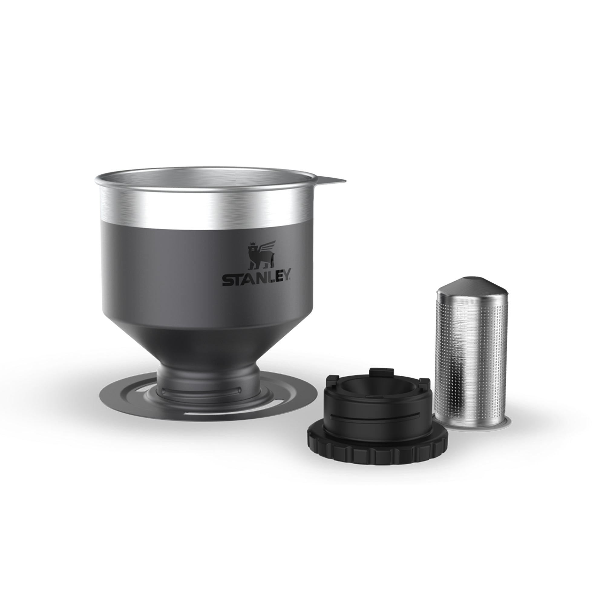 Set Pour Over + Taza Camping Negro