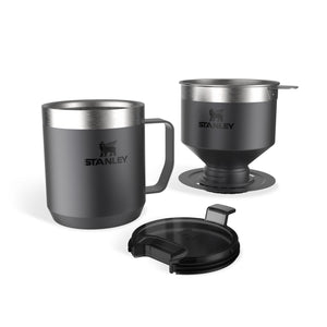 Set Pour Over + Taza Camping Negro