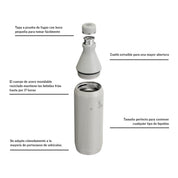 Botella Térmica All Day Slim Ash | 591 ml