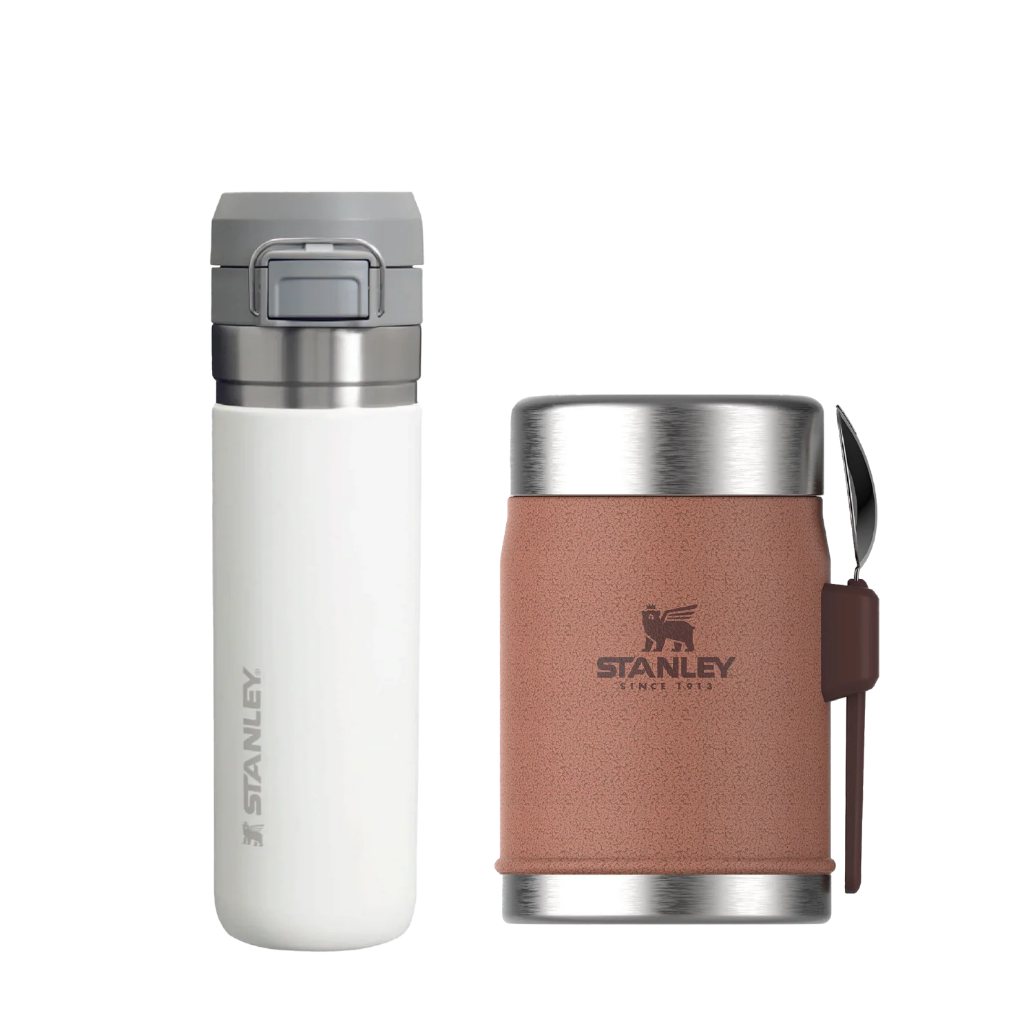 Pack Stanley Quick Flip 709 ml + Termo Comida Classic 414 ml