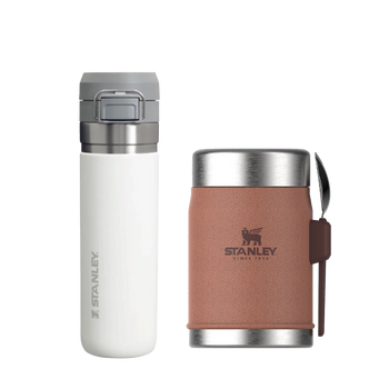Pack Stanley Quick Flip 709 ml + Termo Comida Classic 414 ml