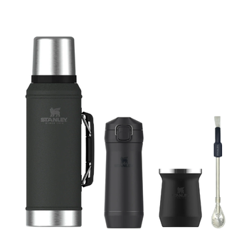 Pack Matero Negro 950 ML con Despolvillador