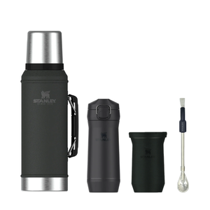 Pack Matero Negro Slim 950 ML con Despolvillador