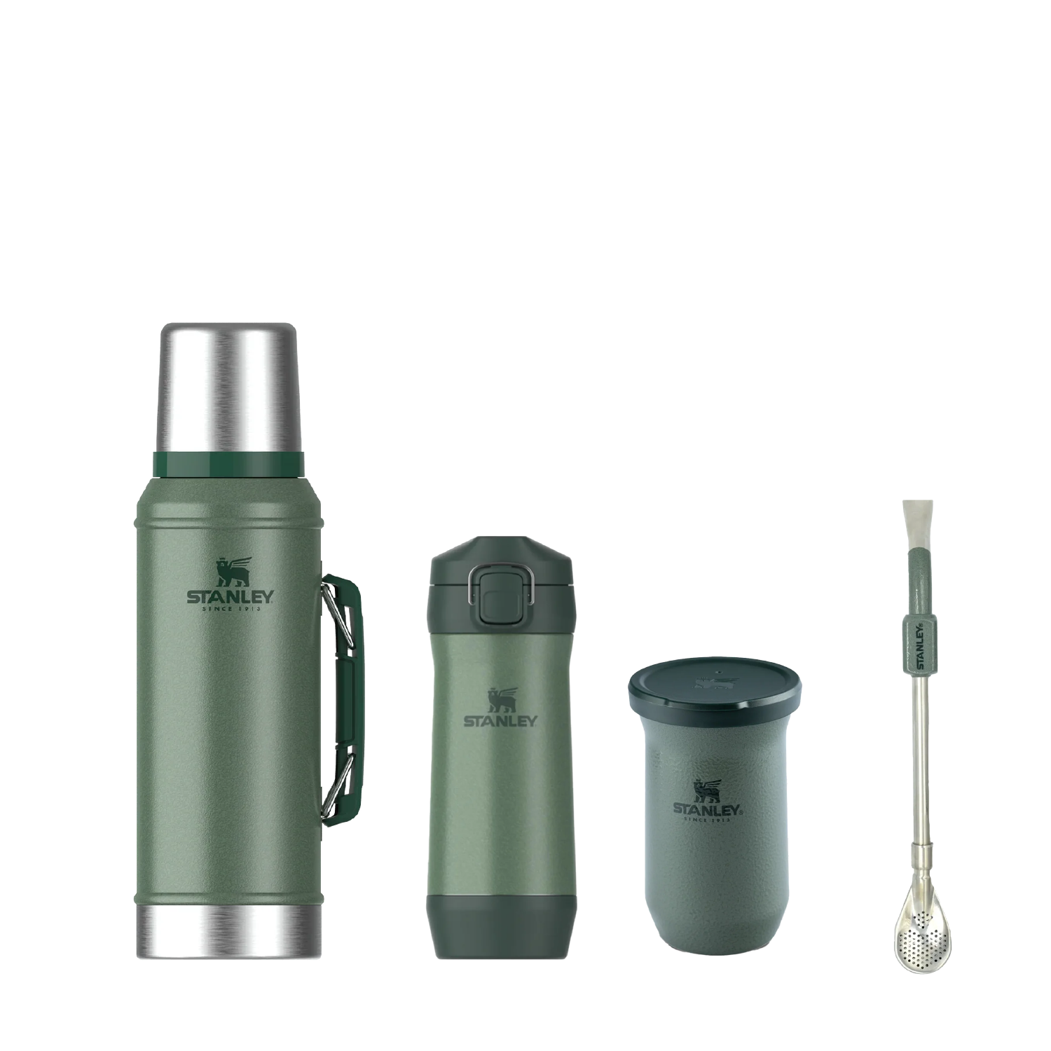 Pack Matero Verde Slim 950 ML con Despolvillador