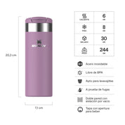Botella Térmica Stanley Aerolight Lilac | 473 ml