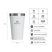 Vaso de Cerveza Everyday Frost Gloss | 473 ml