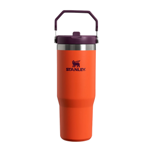 Botella Térmica Stanley Flip Straw Tigerlily Plum | 887 ml