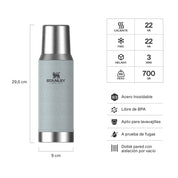 Mate System Classic H Silver| 800 ml