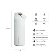Botella Térmica Stanley Flip Straw Aerolight Frost | 710 ml
