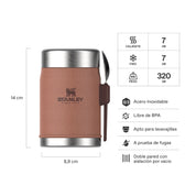 Termo Comida Stanley Classic Clay | 414 ml