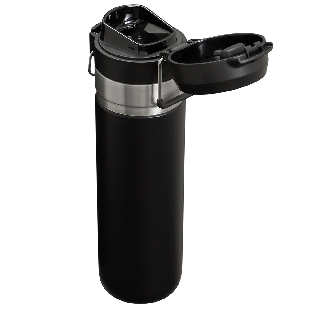 Botella Termica Quick Flip Stanley Black 2.0 | 709 Ml