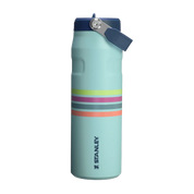 Botella Térmica Stanley Flip Straw Aerolight Seafoam Stripe | 710 ml