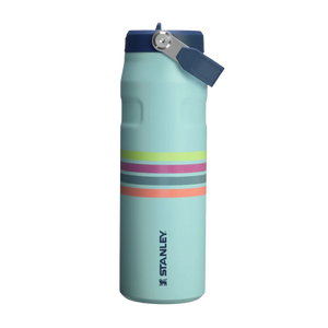 Botella Térmica Stanley Flip Straw Aerolight Seafoam Stripe | 710 ml