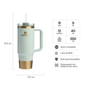 Quencher H2.0 Adventure Gilded Celadon | 887 ml