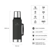 Termo Stanley Classic Negro | 950 ml