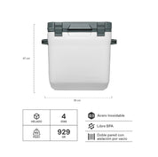 Cooler Adventure Blanco | 4 DIAS | 28 lt