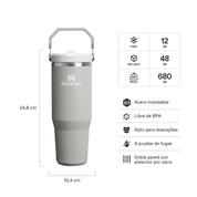 Botella Térmica Stanley Flip Straw 2.0 Ash | 887 ml