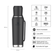 Mate System Ideal Negro | 1.2 lt