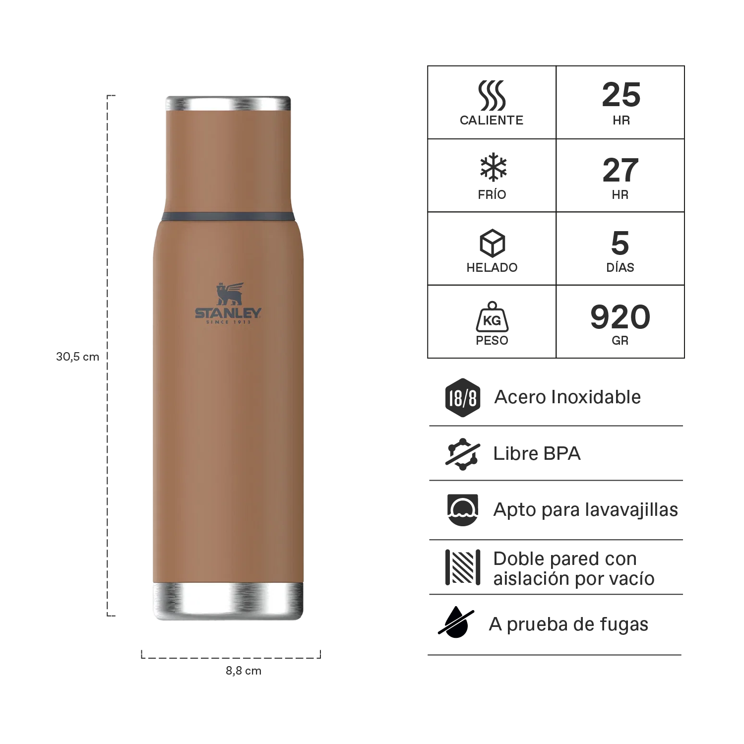 Termo Adventure To-Go Toast | 1 lt