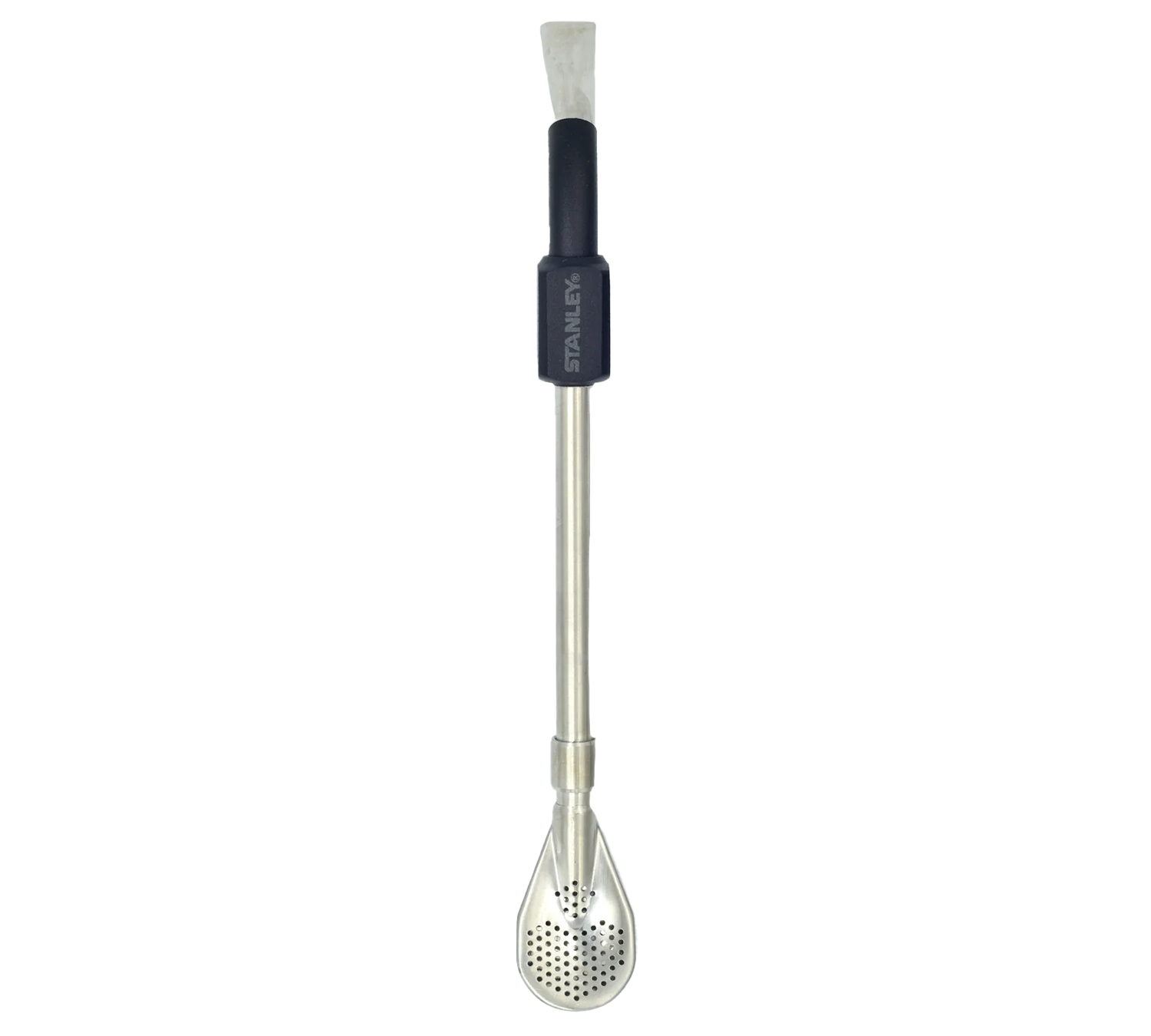 BOMBILLA PARA MATE DE CUCHARA NEGRO