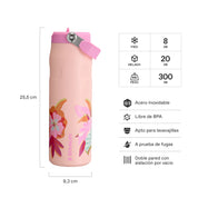 Botella Térmica Stanley Flip Straw Aerolight Sorbet Tropic| 710 ml