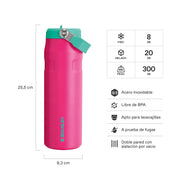Botella Térmica Stanley Flip Straw Aerolight Passion Pink | 710 ml