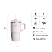 Quencher H2.0 Adventure Rosa Palo| 591 ml