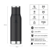 Termo Adventure To-Go Black 2.0 | 750 Ml