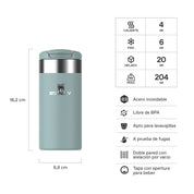 Botella Térmica Stanley Aerolight Seafoam| 354 ml