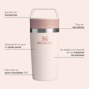 Mug Cafe To Go Rosa Palo | 354 ml