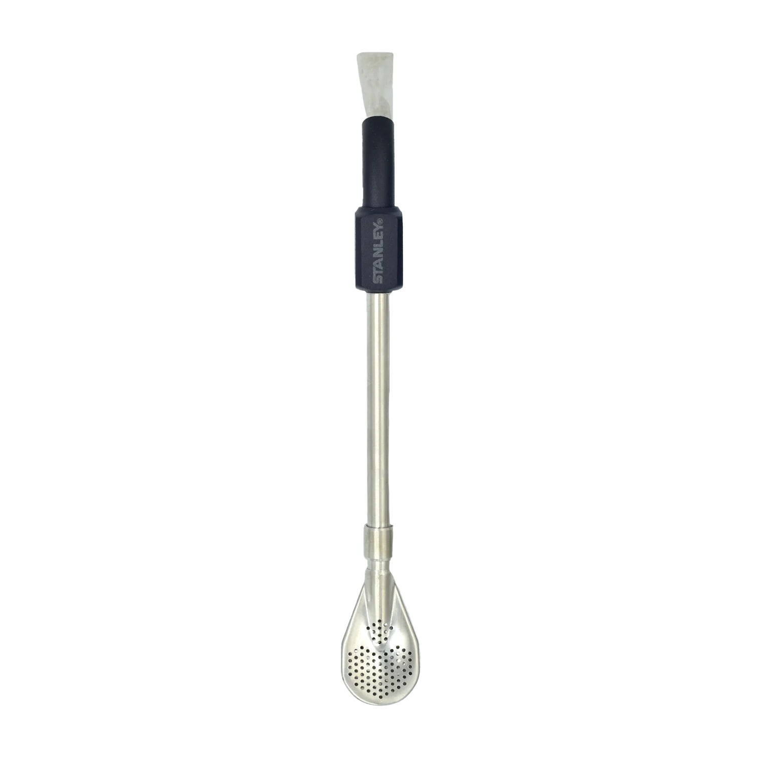 Bombilla para Mate de Cuchara Negra