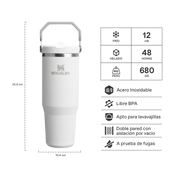 Botella Térmica Stanley Flip Straw 2.0 Frost | 887 ml