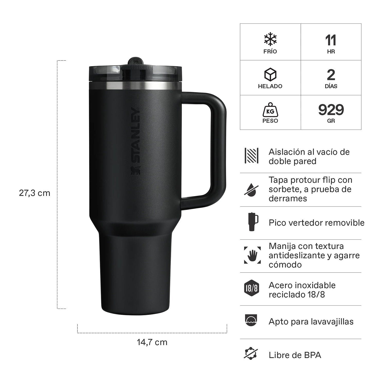 Quencher Protour Black 2.0| 1.18 lt