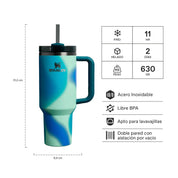 Quencher H2.0 Adventure Coastal Teal Motion | 1.18 lt