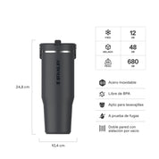 Botella Térmica Stanley Flip Straw 2.0 Black | 887 ml
