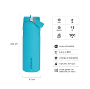 Botella Térmica Stanley Flip Straw Aerolight Splash | 710 ml